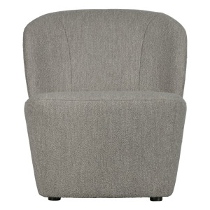 vtwonen Fauteuil 'Lofty' Bouclé, kleur Grijs