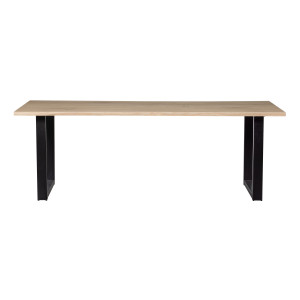 WOOOD Boomstam Eettafel 'Tablo' met U-poot, 200 x 90cm