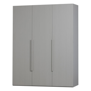 WOOOD Kledingkast 'Rens' 3-deurs, kleur Pebble Grey