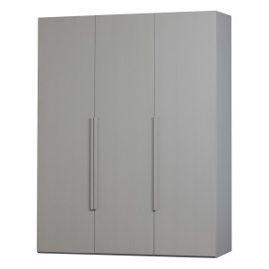 WOOOD Kledingkast 'Rens' 3-deurs, kleur Pebble Grey