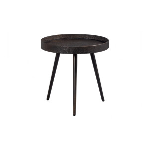 WOOOD Bijzettafel 'Bounds' Ø41cm, kleur Antique Goud