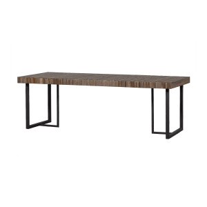 WOOOD Exclusive Eettafel 'Maxime' Teakhout, 220 x 90cm