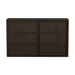 BePureHome Dressoir 'Nomin' Grenenhout, 140cm, kleur Ceder