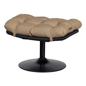 WOOOD Outdoor Hocker 'Vive' Rattan, kleur Zand