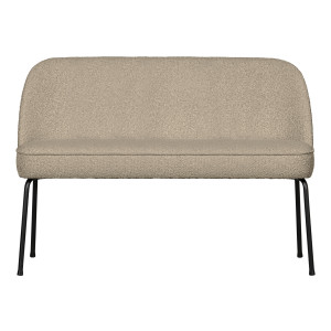 BePureHome Eetkamerbank 'Vogue' Bouclé, kleur Beige