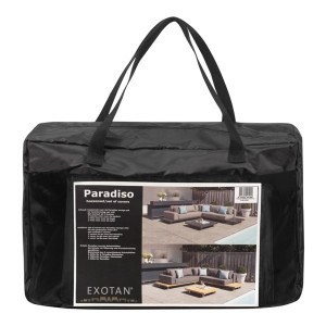 Exotan Beschermhoes 'Paradiso' Loungeset, kleur Zwart