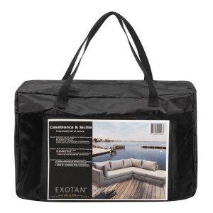 WOOOD Beschermhoes 'Sicilië' Loungeset, kleur Zwart