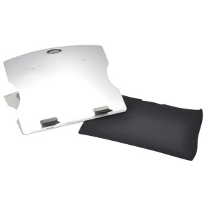 DESQ Laptopstandaard 35x24x0,6 cm zwart