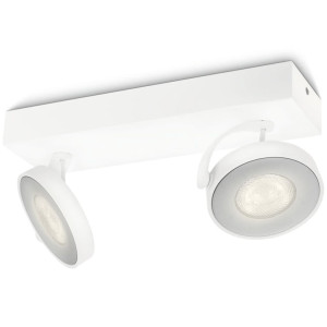 Philips myLiving LED-spotlight Clockwork 2x4,5 W wit