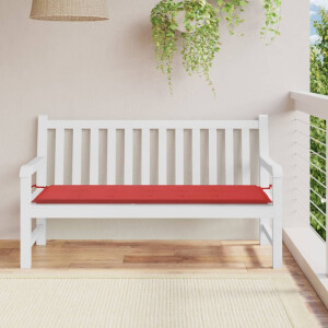vidaXL Tuinbankkussen 150x50x3 cm oxford stof rood
