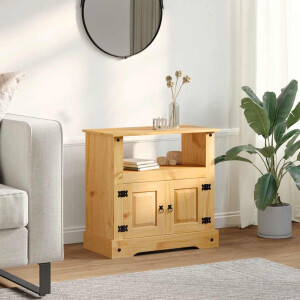 vidaXL Tv-meubel Mexicaans grenenhout Corona-stijl 80x43x78 cm