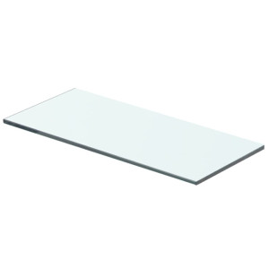 vidaXL Wandschap transparant 40x12 cm glas