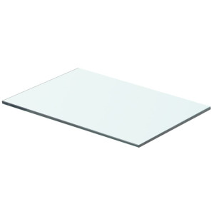 vidaXL Wandschap transparant 40x20 cm glas