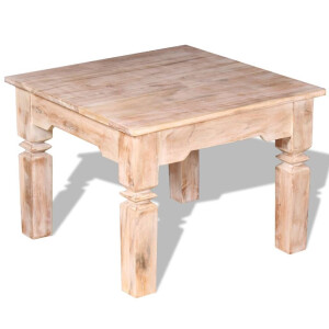 vidaXL Salontafel 60x60x45 cm massief acaciahout
