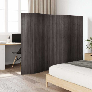 vidaXL Kamerscherm 250x165 cm bamboe grijs