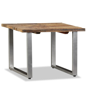 vidaXL Salontafel 55x55x40 cm massief gerecycled hout