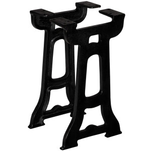 vidaXL Bankpoten 2 st Y-frame gietijzer