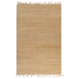 vidaXL Vloerkleed 120x180 cm handgeweven jute natuurlijk