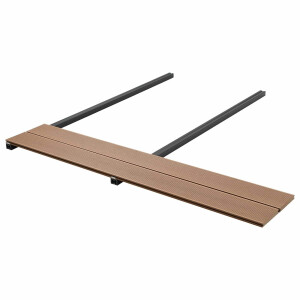 vidaXL Terrasplank 6 pcs Teakhout WPC