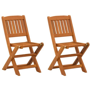 vidaXL Eetkamerstoelen voor kinderen 2 st massief eucalyptushout