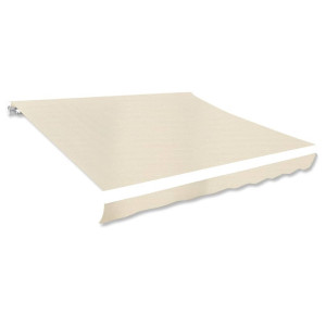 vidaXL Luifeldoek 3x2,5 m canvas crème