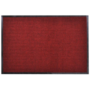 vidaXL Deurmat PVC 180 x 120 cm (rood)