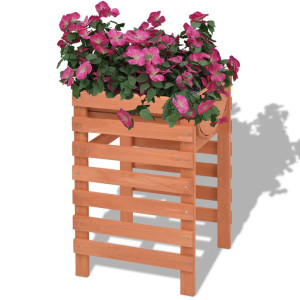 vidaXL Plantenbak 38x36x60 cm hout