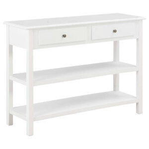 vidaXL Dressoir 110x35x80 cm MDF wit