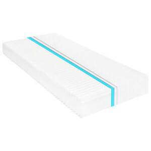 vidaXL Matras 7 Zone 16 cm PU-schuim H2 H3 180x200 cm