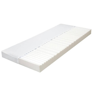 vidaXL Matras 7 Zone 10 cm PU-schuim H2 H3 90x200 cm