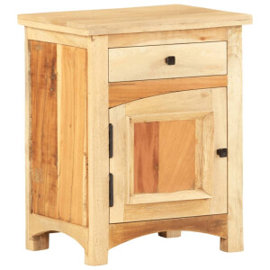 vidaXL Nachtkastje 40x30x50 cm massief gerecycled hout