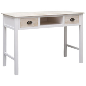 vidaXL Wandtafel 110x45x76 cm hout