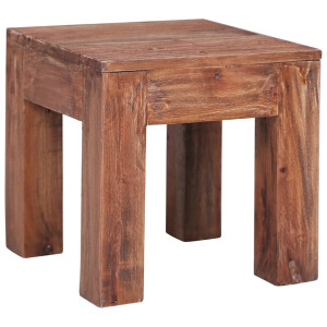 vidaXL Salontafel 30x30x30 cm massief mahoniehout