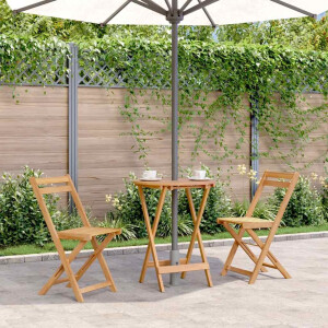 vidaXL Tuintafel inklapbaar 60x75 cm massief acaciahout