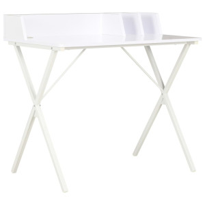 vidaXL Bureau 80x50x84 cm wit