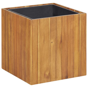vidaXL Plantenbak verhoogd 43,5x43,5x44 cm massief acaciahout