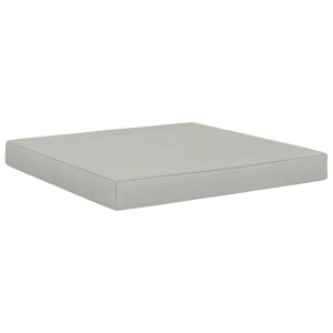 vidaXL Vloerpalletkussen 60x61,5x6 cm stof beige