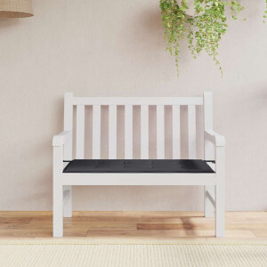 vidaXL Tuinbankkussen 120x50x4 cm oxford stof zwart