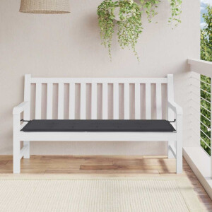 vidaXL Tuinbankkussen 150x50x4 cm oxford stof zwart