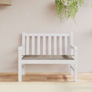 vidaXL Tuinbankkussen 100x50x4 cm oxford stof taupe