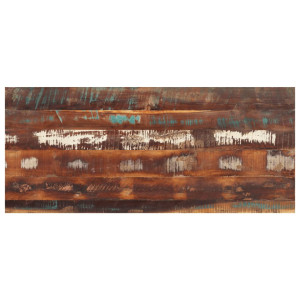 vidaXL Tafelblad rechthoekig 15-16 mm 60x140cm massief gerecycled hout