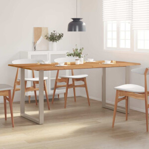 vidaXL Eettafel 180x90x76 cm massief acaciahout