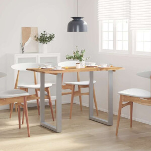 vidaXL Eettafel 118x58x76 cm massief acaciahout