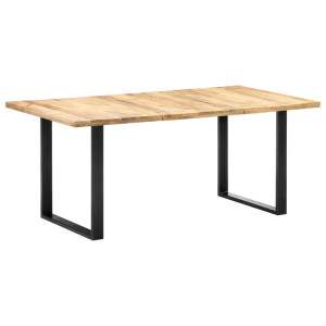 vidaXL Eettafel 180x90x76 cm massief mangohout