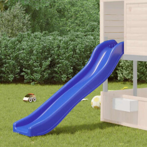 vidaXL Glijbaan 175x38x23 cm polypropeen blauw