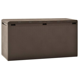 vidaXL Tuinbox 114x47x60 cm bruin