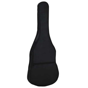 vidaXL Gitaartas voor 3/4 klassieke gitaar 94x35 cm stof zwart