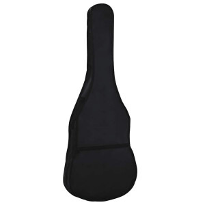 vidaXL Gitaartas voor 1/2 klassieke gitaar 94x35 cm stof zwart