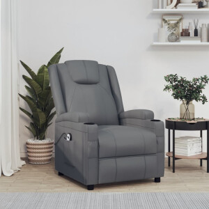 vidaXL Sta-op-<a title="stoel vergelijken" href="https://furn.nl/stoelen">stoel</a> kunstleer antracietkleurig