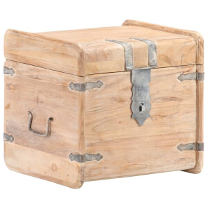 vidaXL Kist 40x40x40 cm massief acaciahout